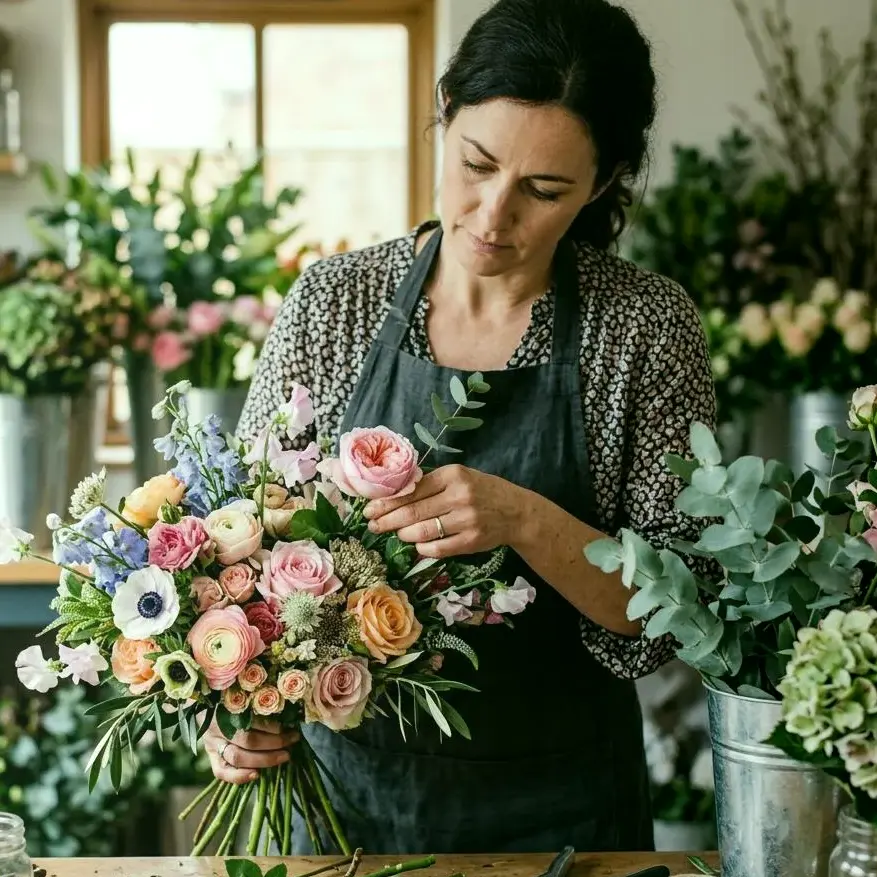 Blau Wasser — So pflegen Sie Ihre Blumen richtig